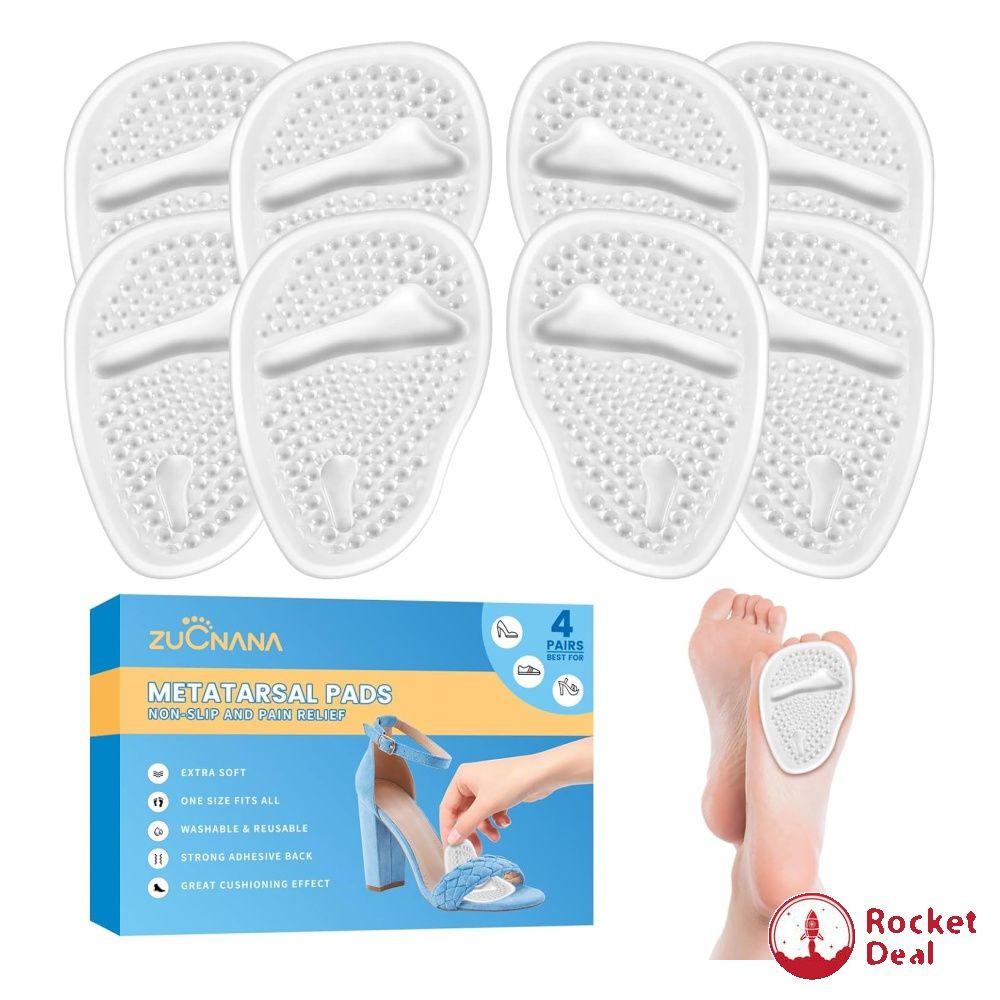 Best metatarsal pads for high heels clearance