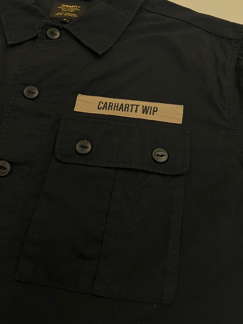 100 Legit Carhartt WIP Adam Shirt Black