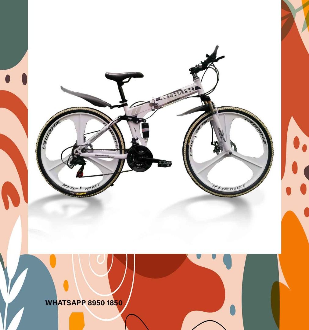Begasso 26 inch foldable bicycle best sale