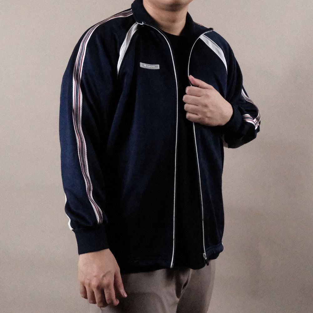 Vintage champion track jacket hot sale