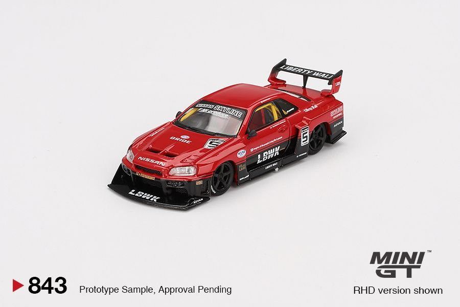 ⭐ MINI GT PO ⭐ LBWK LB Super Silhouette Nissan Skyline ER34 | McLaren ...