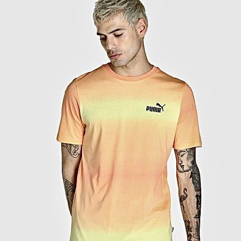 PUMA Brand New With Tag Exclusive POWER SUMMER FADING Tee Shirt Medium SUPER STAR BUY GREAT GIFT