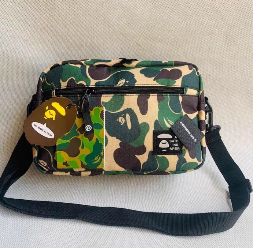 A Bathing Ape Shoulder Sling Bag Men s Fashion Bags Sling Bags on Carousell