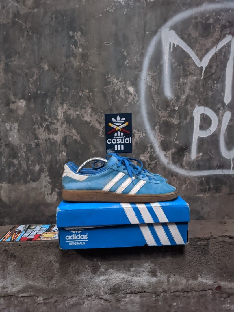 Adidas Munchen ice blue size 44
