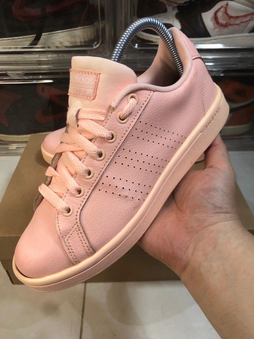 Adidas neo cloudfoam pink clearance