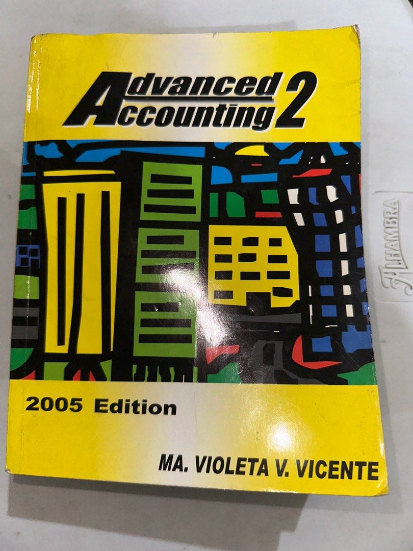 Advanced Accounting 2 (Category: Textbooks) located in Taguig. Submitted by sojulovers (Listing ID 1323429283, Image 1). Description: - With some highlights, pencil/friction pen, post its throughout the book.