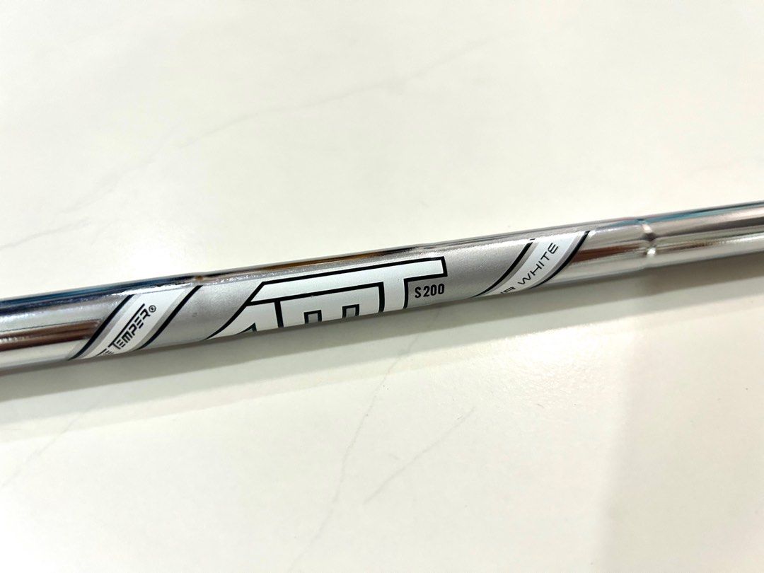 AMT Tour White Steel Iron Shaft S200 True Temper Golf, Sports 