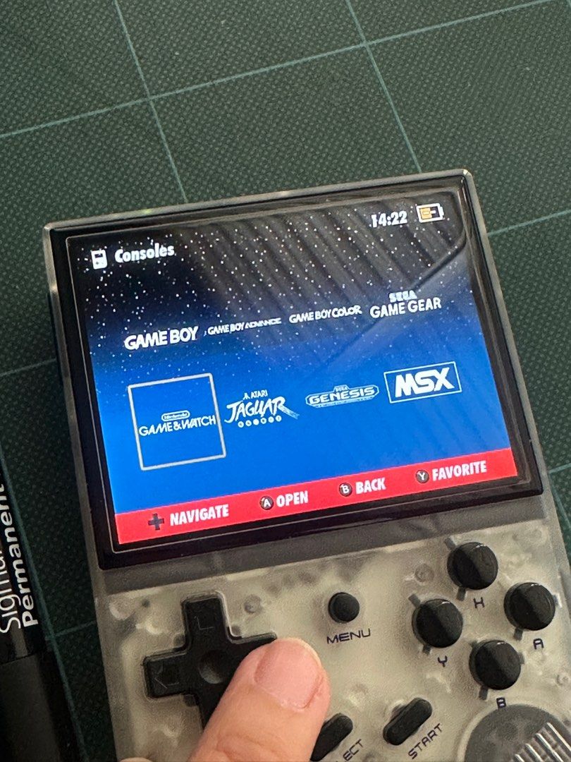 Anbernic RG35xx Garlic OS (Category: Others) located in Quezon City. Submitted by stardustpicks (Listing ID 1323328159, Image 3). Description: Like new • With latest Garlic OS 1.4.9 • With 64gb sandisk micro sd card • additional 128gb capacity sandisk micro sd • With lots of games, hidden gem games, also includes AAA games like mario, castlevania, metal slug … You can also pm me games you wanted and I will try to include them in the sd card Butto