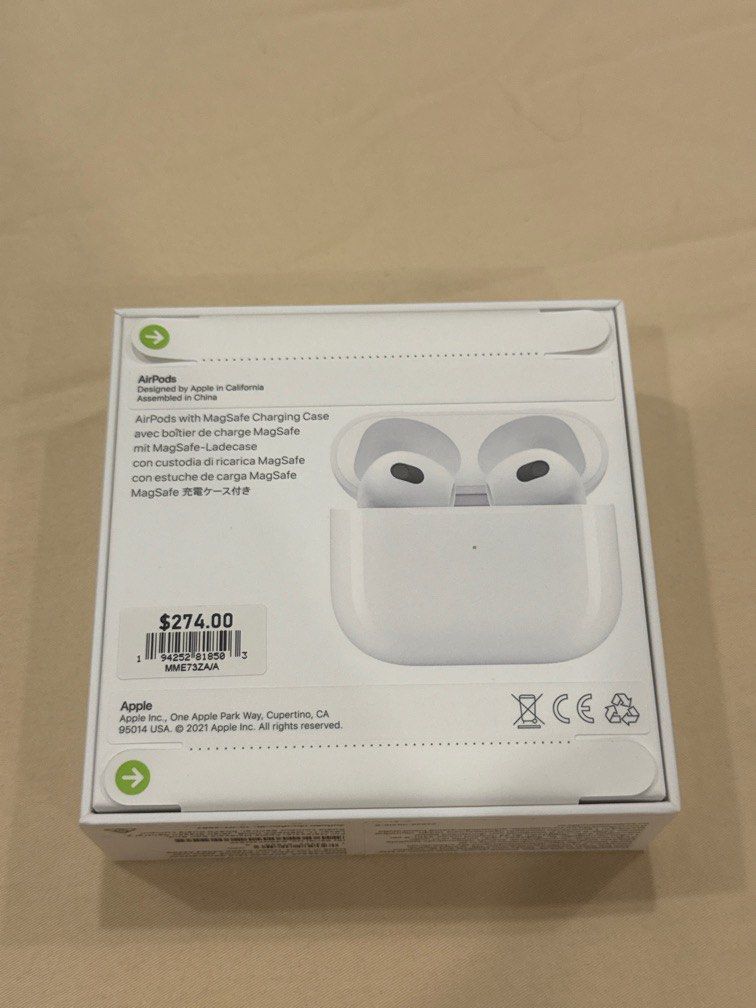 Apple Airpods Gen 3, Audio, Earphones on Carousell