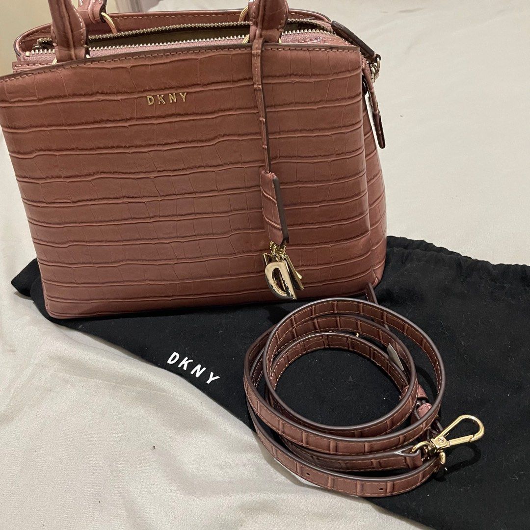 Authentic DKNY Rose Gold Hand Sling Bag