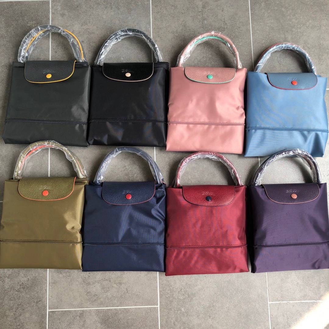 Authentic Longchamp Travel Bag Expandable Le Pliage