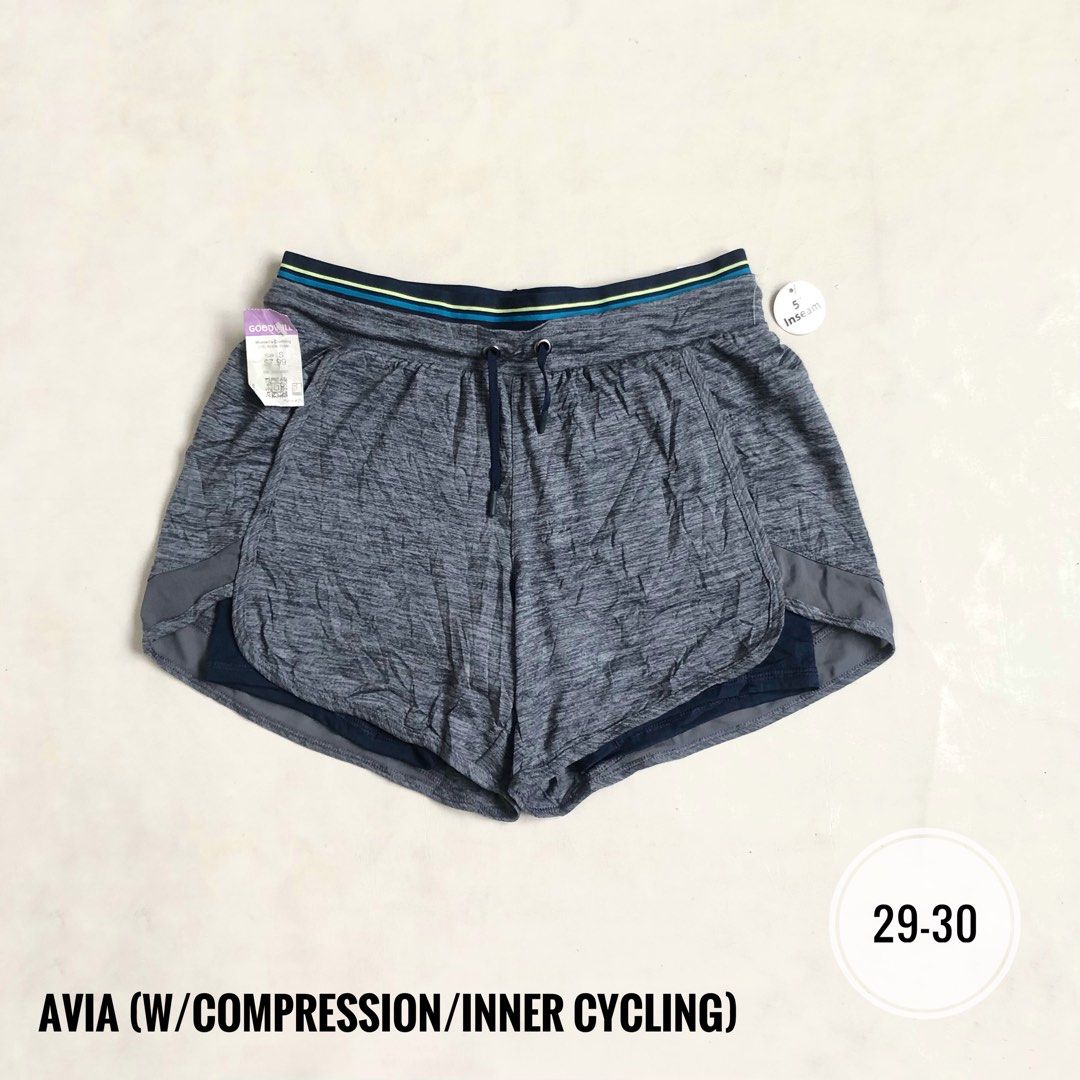 Avia Running Shorts for Women Running Shorts Gym Shorts Compression Short Cycling Short Yoga Shorts Sports