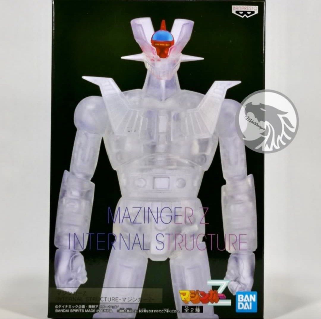 Bandai Spirits | Mazinger Z Internal Structure Clear Figure (Category: Toy Figures) located in Singapore. Submitted by metaldragon (Listing ID 1323333882, Image 2). Description: 🔥Clearance sale now @ $18 (Fixed Price)🔥 ✅Brand new in box ✅14 cm tall figure ✅Made of PVC and ABS 👉🏼self Collection from SENGKANG MRT.