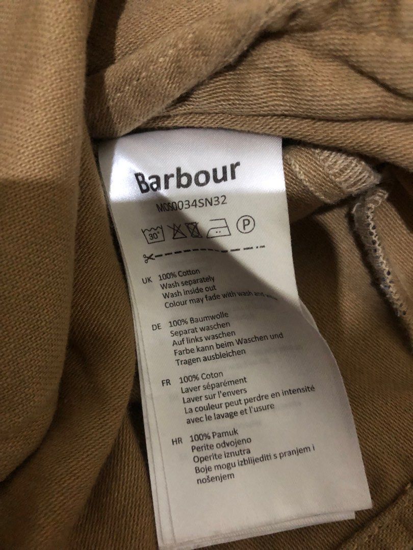 BARBOUR DECK OVERSHIRT Not Carhartt Stone island Baracuta Visvim Wtaps Neighborhood C.P Company Fred perry MA strum Fesyen Pria Pakaian Baju Luaran di Carousell