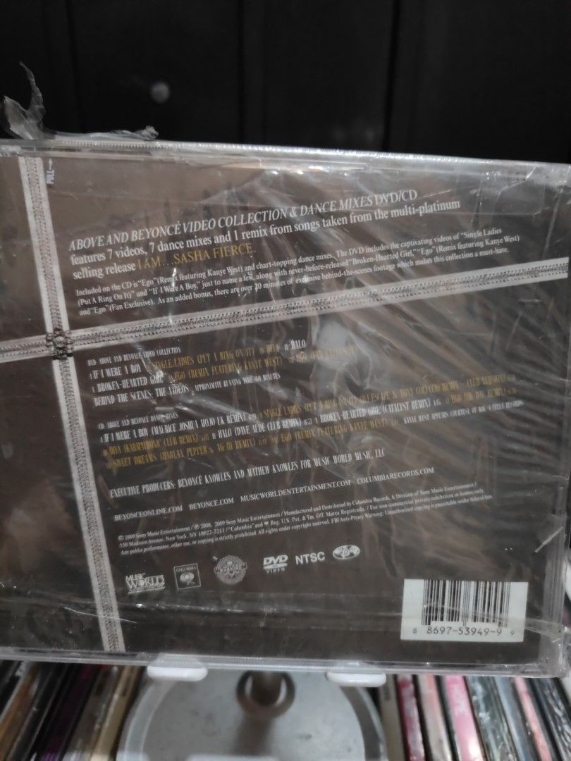 BEYONCE- ABOVE AND BEYOND CD DVD (Category: CDs & DVDs) located in Makati City. Submitted by urdiscogsph (Listing ID 1323325483, Image 2). Description: .