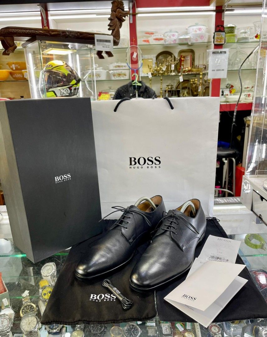 Boss Hugo Boss Kensington Derb Pr 50390232 Shoes Black Men
