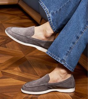 全新男士成衣樂福鞋 SUMMER WALK WINTER WALK 全新新款成品現貨男裝男士休閒優雅運動SMART CASUAL CHIC BUSINESS商務休閒樂福男鞋鞋履包郵順豐SF FREE OF CHARGE64214532456577110