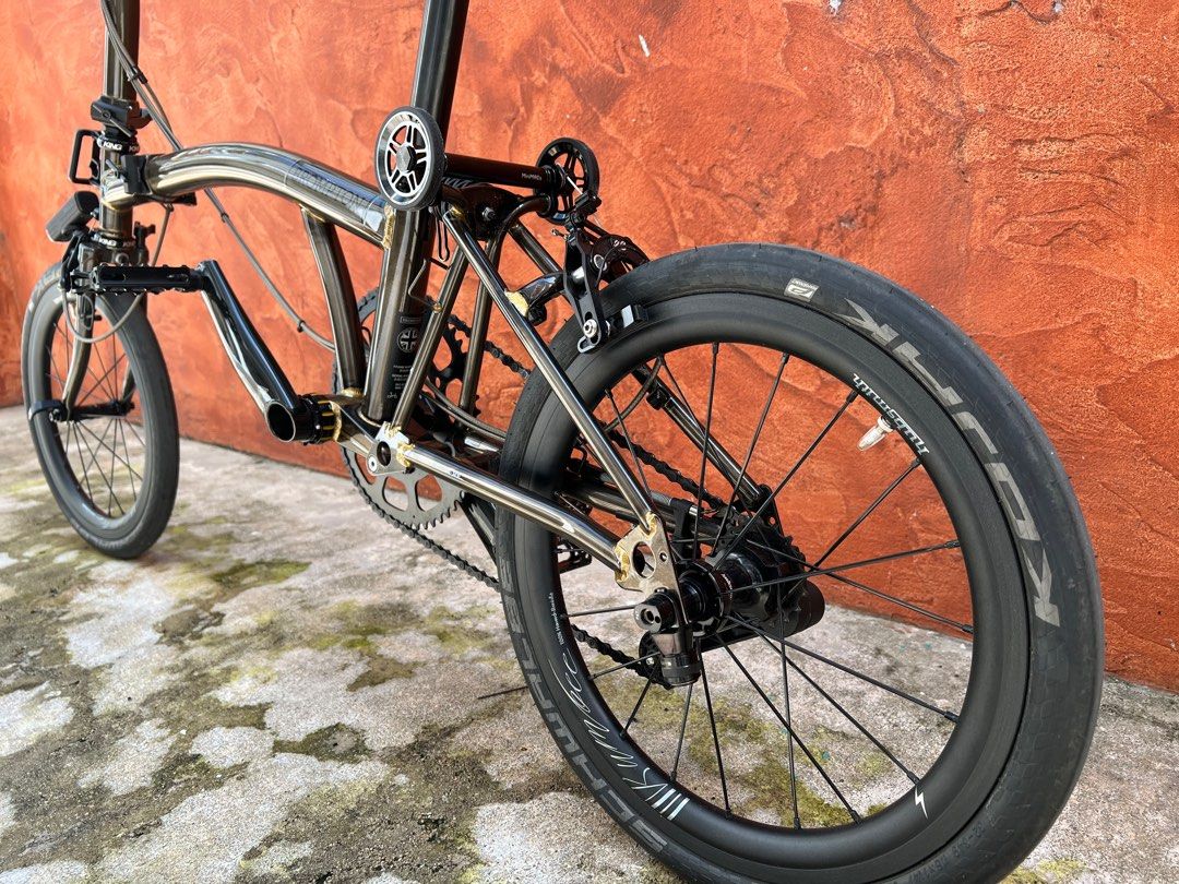 Brompton Black Lacquer (Mod speed), Sports Equipment, Bicycles