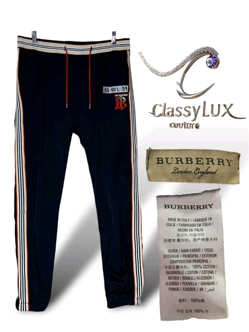 Burberry sweatpants dhgate shop