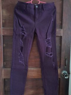Cello Jeans Purple Skinny Jeans
