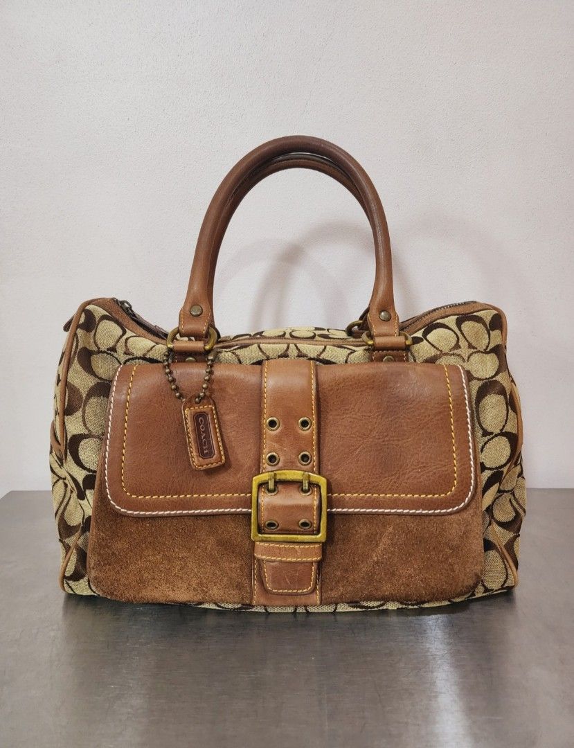 Vintage coach satchel bag 2025