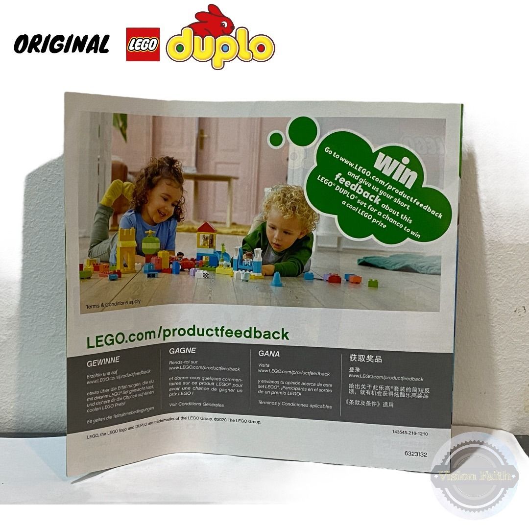 Duplo instruction books shop