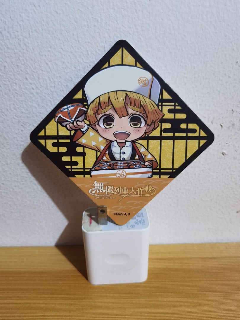 Demon Slayer (DS) - Zenitsu Hard Cardboard (Category: Nintendo) located in Makati City. Submitted by kalabasza (Listing ID 1323273357, Image 1). Description: 📌 This is a preloved item. Please manage your expectation. 📌 Actual item posted. 📌 Item is in good condition. W/ a very small dent not visible to the camera. Not that noticeable rin naman. 📌 Product Color may slightly vary due to Photographic Lighting. 📌 Location: Taguig 📌 MOP: GCash. 