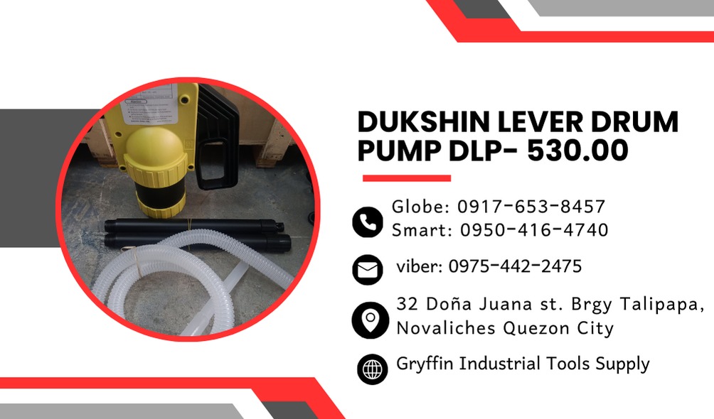 dukshin lever drum pump DLP- 530.00, Commercial & Industrial ...