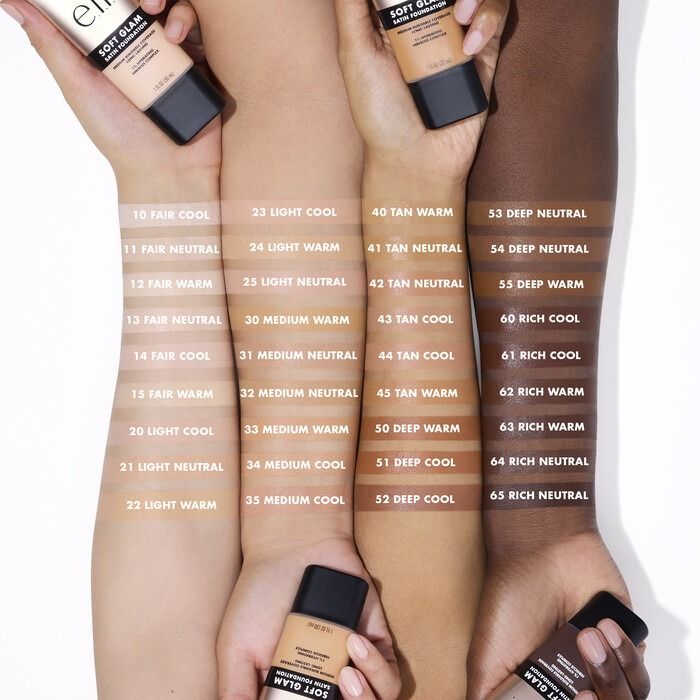 ELF Soft Glam Foundation - Php 520 (Category: Makeup) located in Batangas. Submitted by shop_petrichor (Listing ID 1323437313, Image 2). Description: ELF Soft Glam Foundation - Php 520 22 Light Warm 23 Light Cool 25 Light Neutral 31 Medium Neutral - Reserved!.