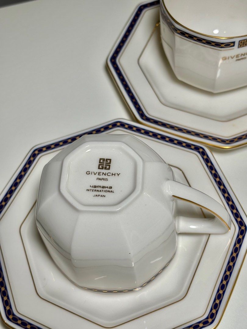 Givenchy Paris 2 Duo with its original box (Category: Coffee & Tea Tableware) located in Leyte. Submitted by lovesikwate (Listing ID 1323362992, Image 2). Description: - with the original box - 2 duos. Both in excellent condition. .