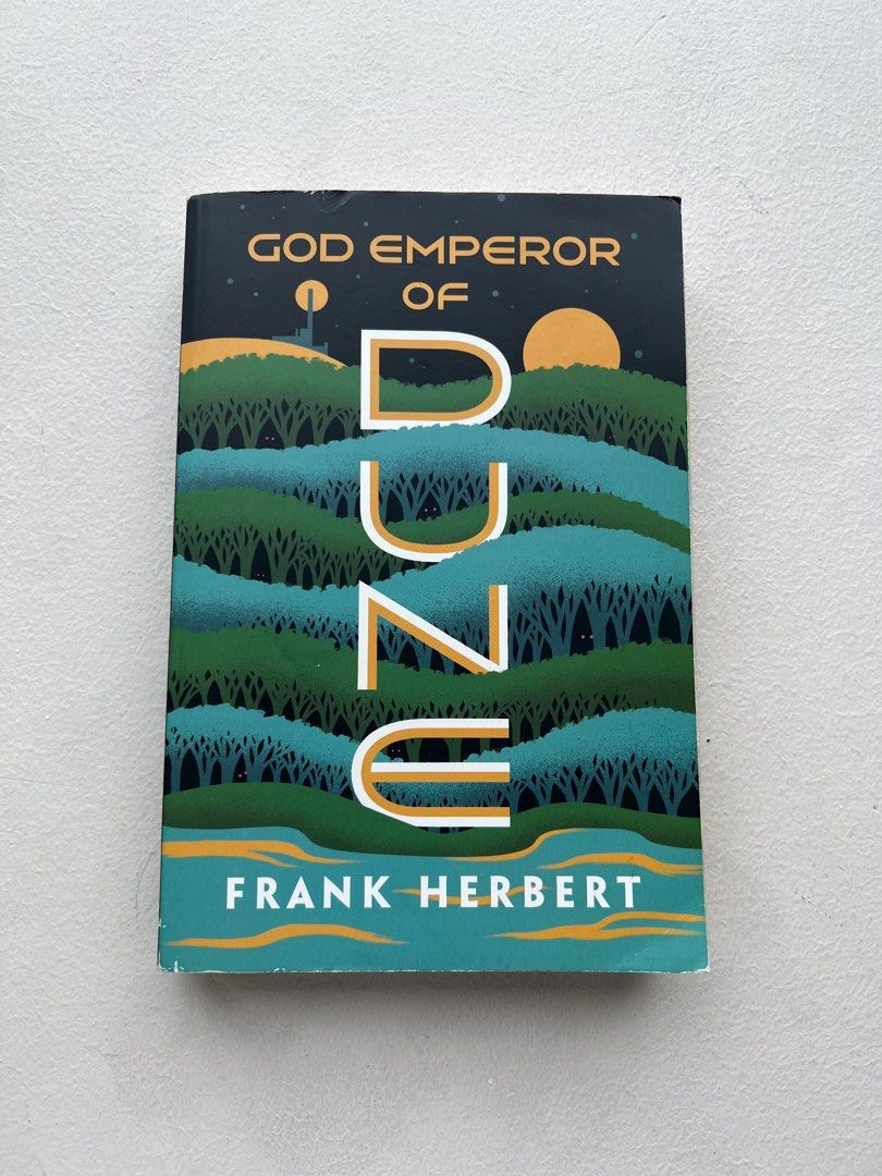 God Emperor of Dune Frank Herbert (Category: Storybooks) located in Makati City. Submitted by cher365 (Listing ID 1323342386, Image 1). Description: Orig price 999 at fully booked Cover has minor tear, pages are ok .