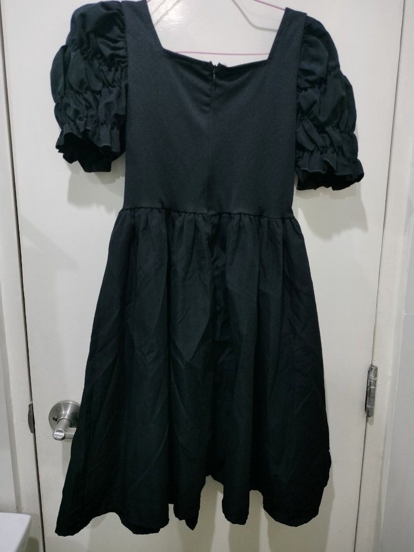 Goth Punk dress w/ buckle (Category: Dresses) located in San Juan City. Submitted by stripedpinkroom (Listing ID 1323293176, Image 3). Description: Fits S-M.