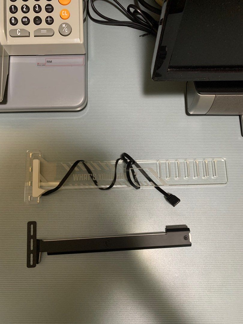 GPU Support Bracket (Category: Computer Parts) located in Singapore. Submitted by hustlehype (Listing ID 1323323130, Image 1). Description: Got 2 gpu support bracket for sale. Fixed at $5 each self collect at adimiralty .