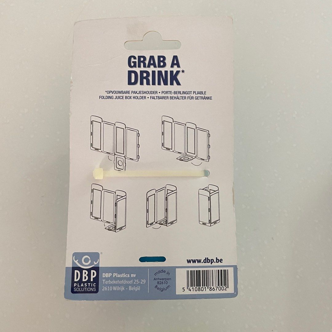 Grab A Drink Carton Drinking Holder (Category: Weaning & Toddler Feeding) located in Muntinlupa City. Submitted by mrsalifestyle (Listing ID 1323440427, Image 2). Description: .