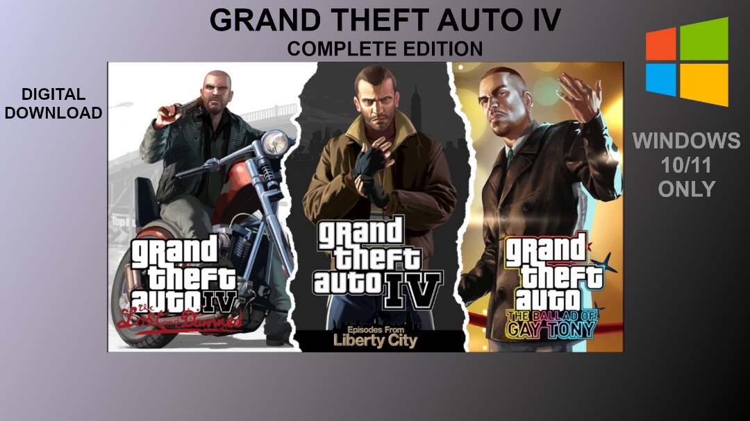 Grand Theft Auto IV : Complete Edition, Everything Else, Others on ...