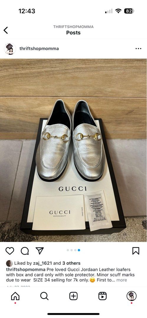 Gucci loafer sole protector hotsell