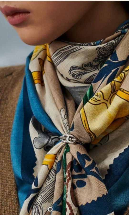 Hermes Regata Scarf Ring Hermes Accessory Dior Chanel Louis Vuitton Branded Luxury RTP 350