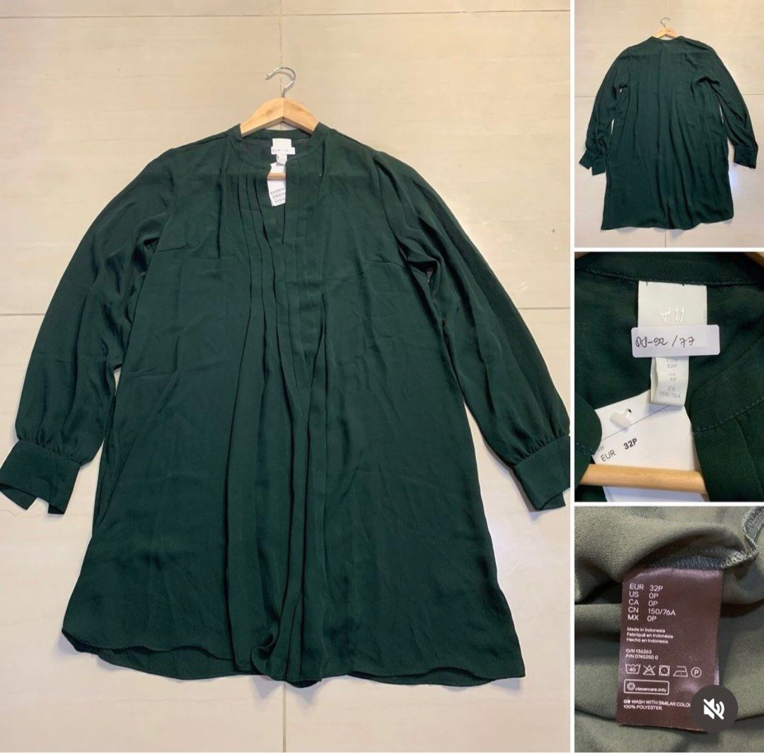 H M Dress Size 32 New With Tag Fesyen Wanita Pakaian Wanita Atasan di Carousell