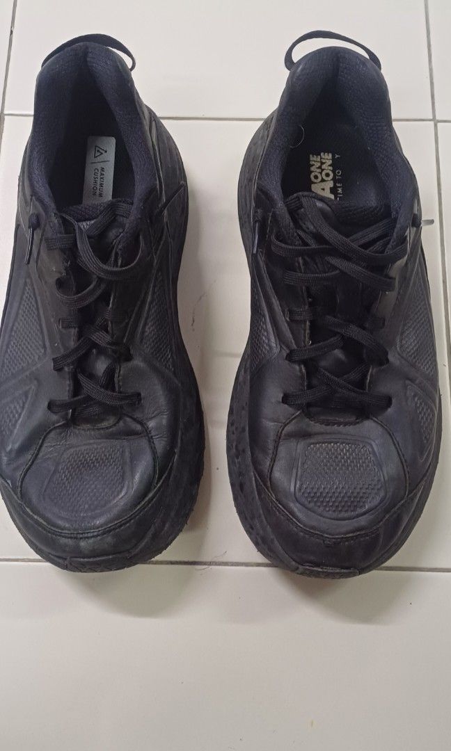 Hoka Bondi Leather Men s Fashion Activewear on Carousell