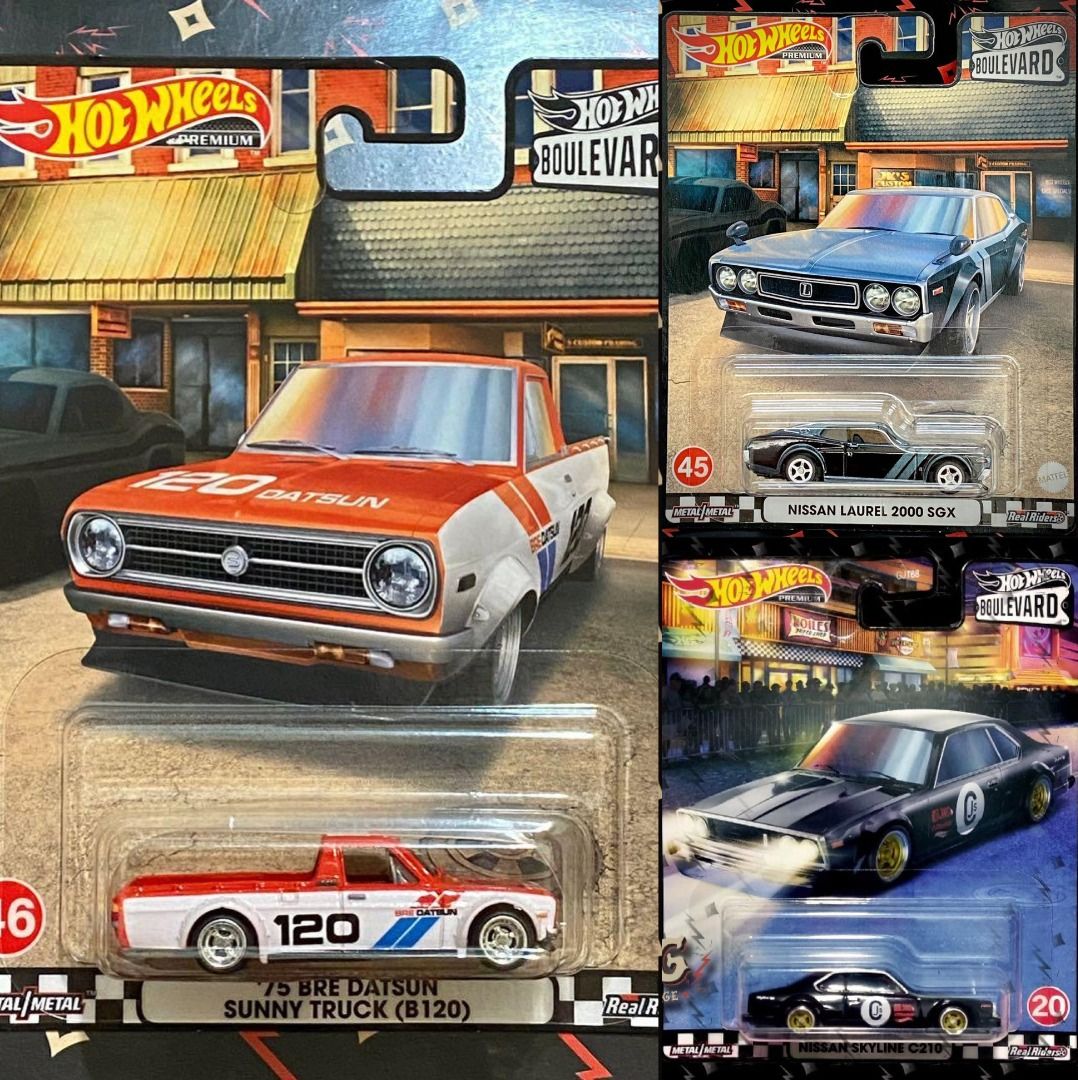 Hot Wheels Boulevard 45 Nissan Laurel 2000 SGX 20 Nissan Skyline