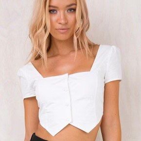 I AM GIA top (Category: Shirts) located in Quezon City. Submitted by declutterqa (Listing ID 1323350977, Image 1). Description: ⭐️ has paint splatters, shown on pic! — selling low because of that Please read before asking questions! 🪭 Items are slightly negotiable as I am heavily decluttering, no swaps/trades. 🧾 Payment via GCASH/BPI QR 🛵 Delivery within metro manila thru grab/lalamove booking by buyer. Delivery outside of Metro Manila via LBC