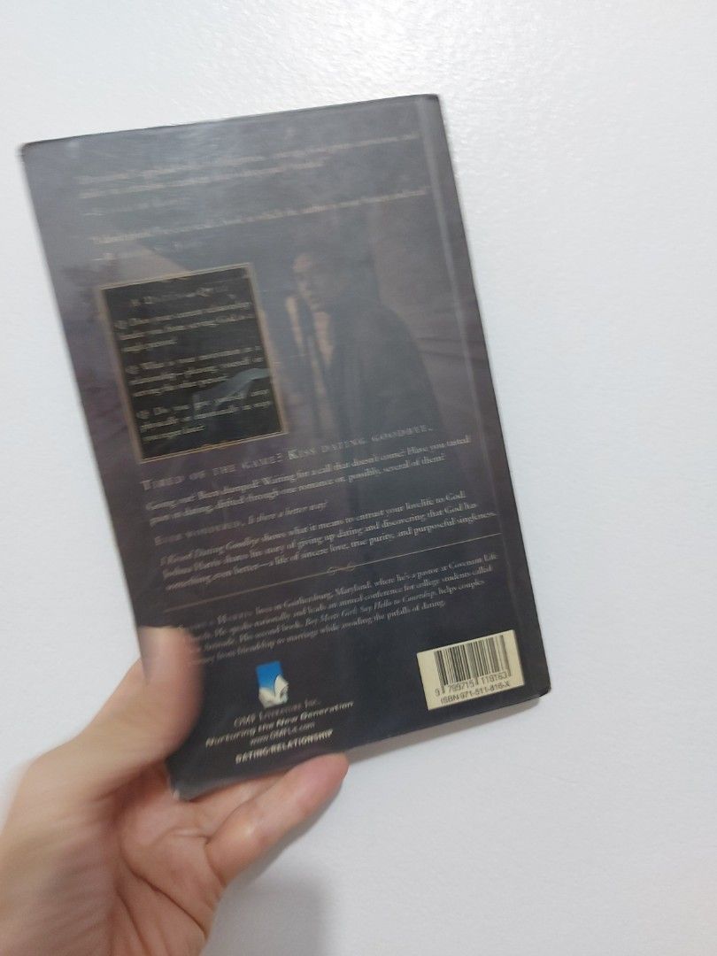 I Kissed Dating GoodBye (preloved) (Category: Storybooks) located in Taguig. Submitted by Pre-aimes (Listing ID 1323362110, Image 2). Description: PRELOVED: I Kissed Dating Goodbye used and in good condition PRICE: 100 Php.