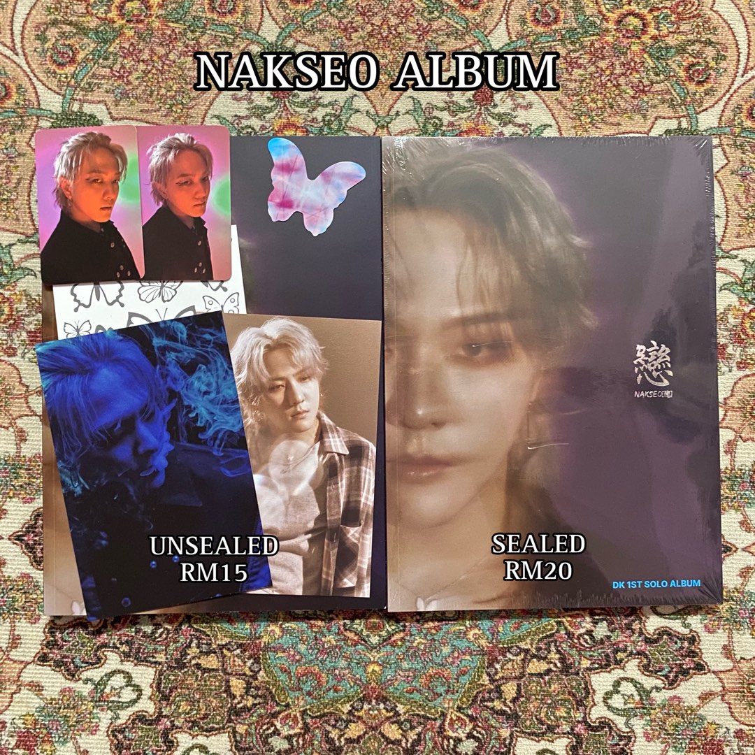 iKON DK DONGHYUK NAKSEO ALBUM, Hobbies & Toys, Collectibles