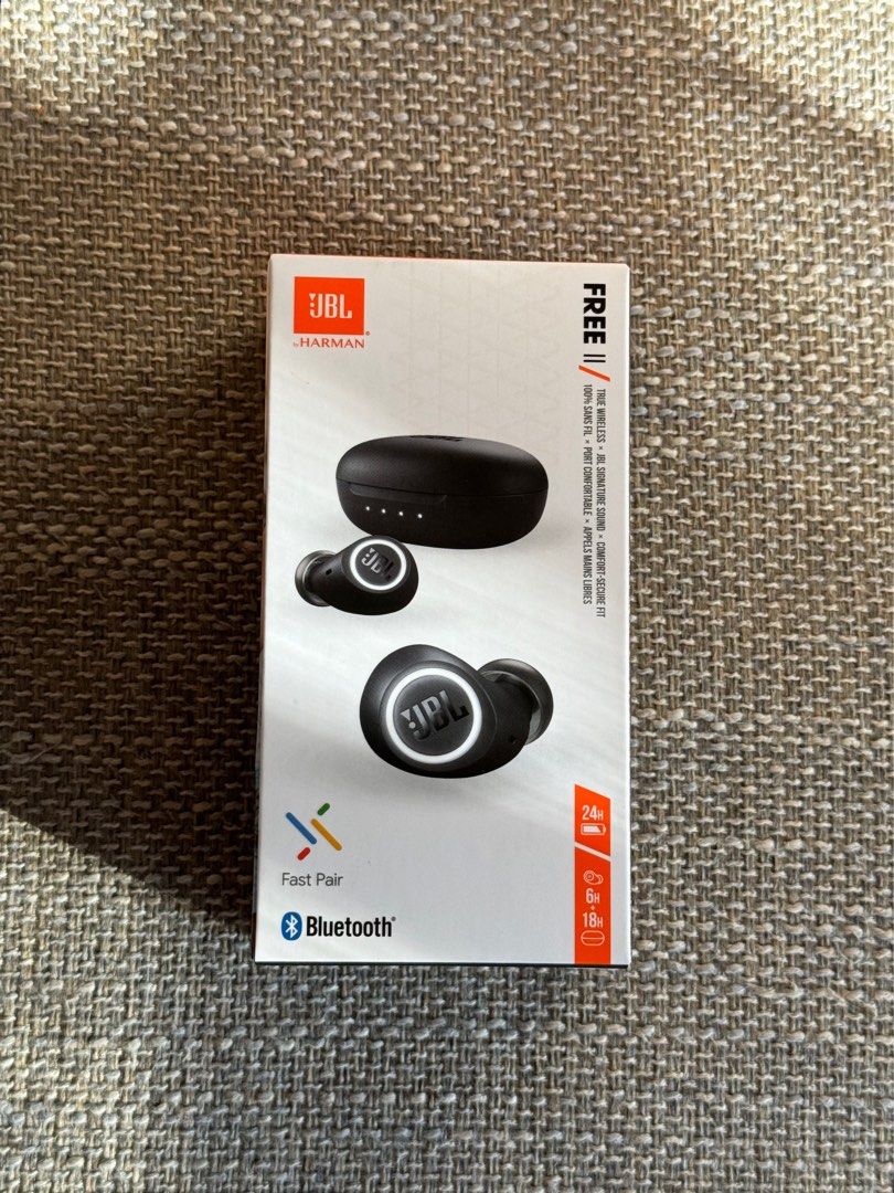 JBL Free II Wireless Earbuds (Category: Earphones) located in Quezon City. Submitted by k.morales (Listing ID 1323278414, Image 3). Description: Selling my JBL Free II Wireless Earbuds in black! Practically brand new, used only for testing. RFS: bought to replace lost Sony earbud but found the missing one SRP: 8k, price slightly negotiable 📍Quezon City (DF c/o buyer) 💰Payment: BPI, Metrobank, or UnionBank.