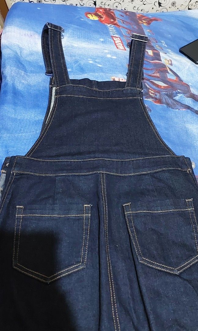 Jumper skirt denim Women s Fashion Dresses Sets Jumpsuits on Carousell
