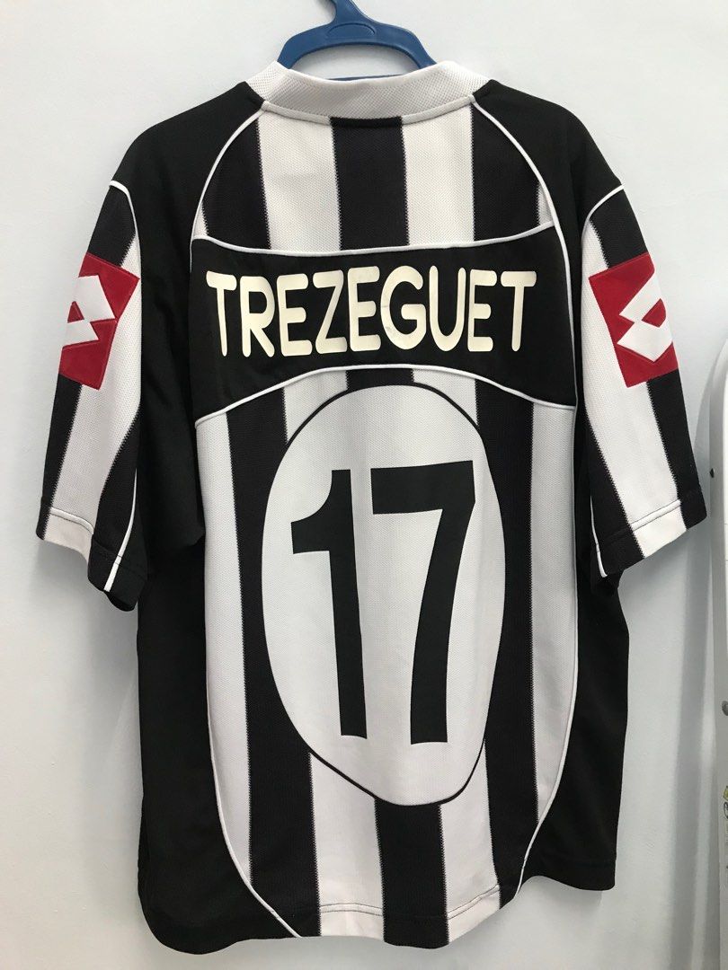 2002-03 Juventus Home Shirt Trezeguet #17 - 6/10 - (M)
