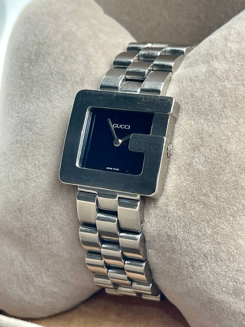 Gucci black face ladies watch sales