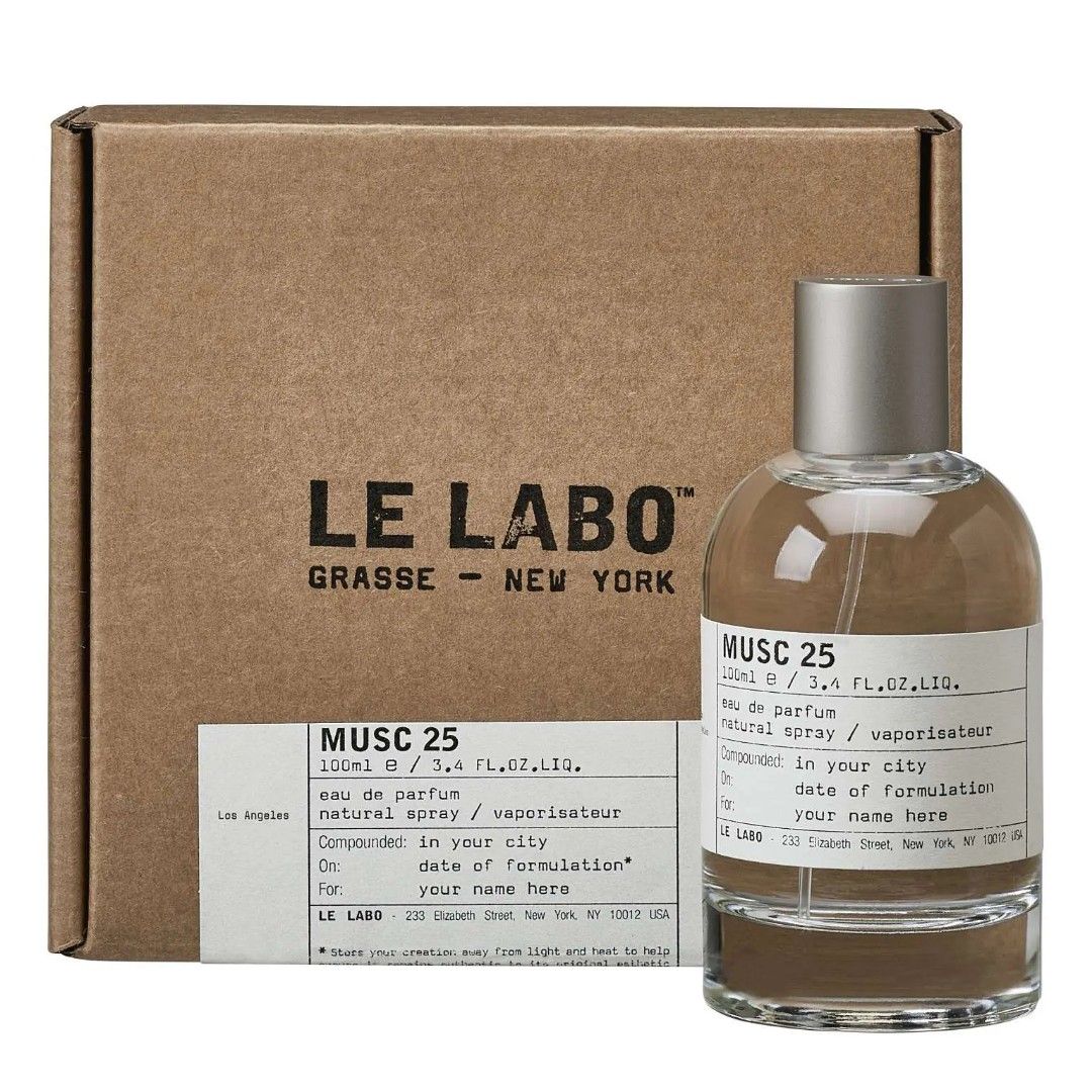Le Labo 實驗室/MUSC 25 麝香/中性淡香精/100ml/平行輸入/附品牌