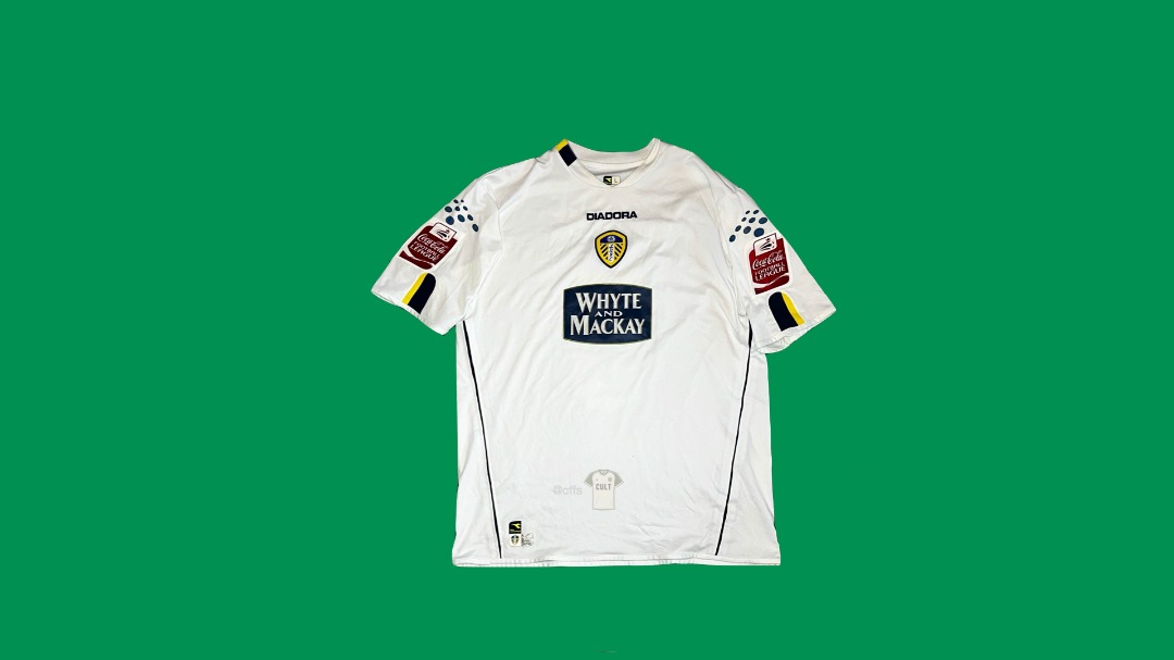 Maillot Domicile Leeds United 2004/05 - Diadora - Taille XL - Occasion Bon état