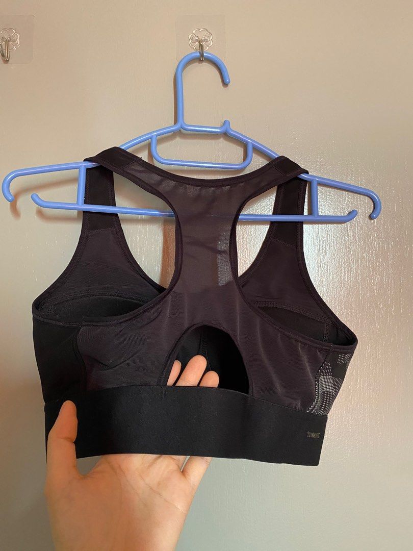 LIKE NEW Adidas Climalite high compression sports bra Women s Fashion Activewear on Carousell